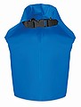 Waterproof bag in PVC. Capacity 10L, with adjustable shoulder strap.