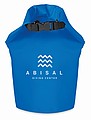 Waterproof bag in PVC. Capacity 10L, with adjustable shoulder strap.