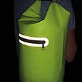 Waterproof bag with reflective stripes