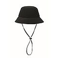 Waterproof fisherman hat, black