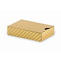 Waterproof playing cards, gold