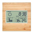 Weather station bamboo front