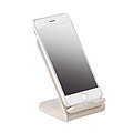 Wheat straw/ABS charger stand