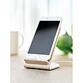 Wheat straw/ABS charger stand