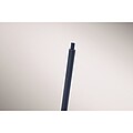 Wheat Straw/ABS push type pen, french navy