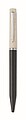 Wheat straw/ABS twist pen, white/black