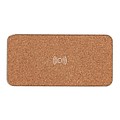 Wheatstraw wireless charging speaker,brown