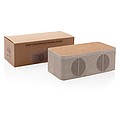 Wheatstraw wireless charging speaker,brown