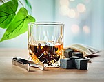 Whisky set in bamboo box