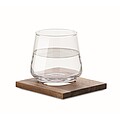 Whisky short drink glass set, transparent