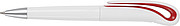 White Swan ballpen with black ink.Red