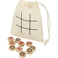 Whorl wooden tic, tac, toe game, natural