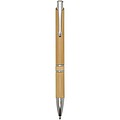 Wicker bamboo ballpoint pen, natural