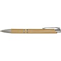 Wicker bamboo ballpoint pen, natural