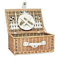 Wicker picnic basket 2 people