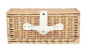 Wicker picnic basket 2 people