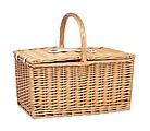 Wicker picnic basket 4 people