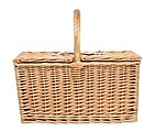 Wicker picnic basket 4 people