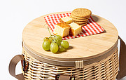 wicker picnic basket