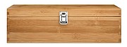 Wine set in bamboo box, wood