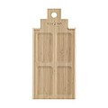 Wine wooden gift box with large tapas board