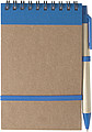 Wire bound notebook Pale blue