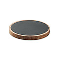 Wireless charger in acacia wood and recycled PU