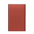 Wireless charger power bank, burgundy
