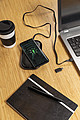 Wireless charging 5.000 mAh powerbank base