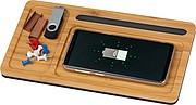 Wireless charging desk pad