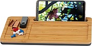 Wireless charging desk pad