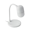 Wireless charging office lamp with 4.2 Bluetooth speaker.