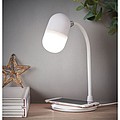Wireless charging office lamp with 4.2 Bluetooth speaker.