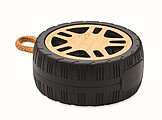 Wireless speaker tire shaped