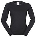 Women’s long-sleeved t-shirt PAYPER PINETA LADY, black, M