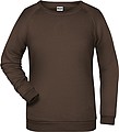 Women s sweatshirt James Nicholson, brown, XS