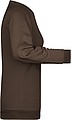 Women s sweatshirt James Nicholson, brown, XS