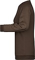 Women s sweatshirt James Nicholson, brown, XS