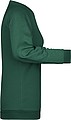 Women s sweatshirt James Nicholson, dark green, XS