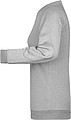 Women s sweatshirt James Nicholson, dark grey melange, M