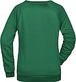 Women s sweatshirt James Nicholson, light green, XS