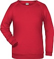 Women s sweatshirt James Nicholson, red, M