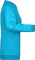 Women s sweatshirt James Nicholson, turquise, XS