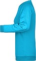 Women s sweatshirt James Nicholson, turquise, XS