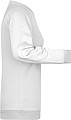 Women s sweatshirt James Nicholson, white, M
