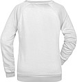Women s sweatshirt James Nicholson, white, M