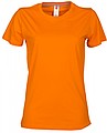 Women’s T-shirt PAYPER SUNRISE LADY, orange, XL