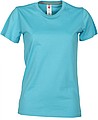 Women’s T-shirt PAYPER SUNRISE LADY, turquoise, XS