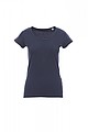 Women’s T-shirt PAYPER YOUNG LADY, denim, XS