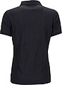 Womens elastic pique polo James Nicholson, black, XXL
